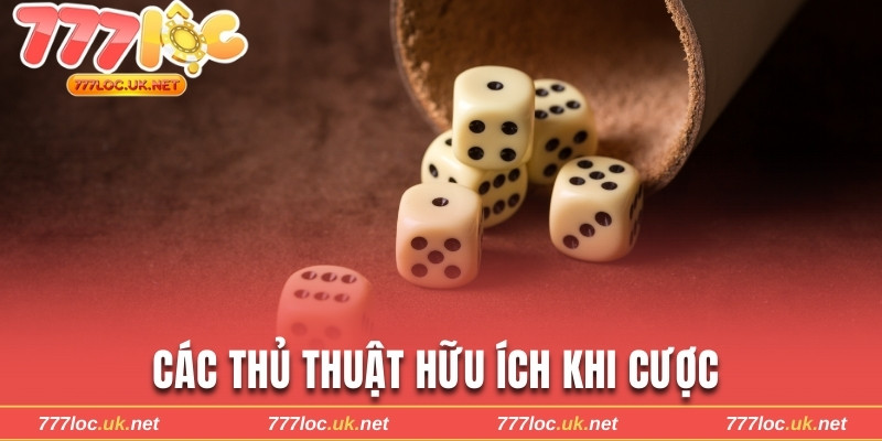 Các thủ thuật hữu ích khi cược 