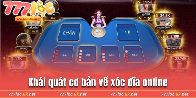 Khái quát cơ bản về xóc đĩa online